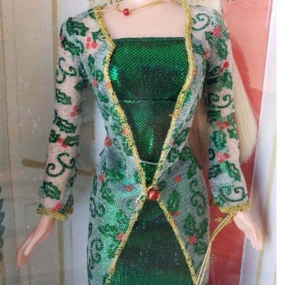 Barbie Doll Holiday Joy 2003 Barbie Special Edition Christmas Fashion Doll NEW - Picture 4 of 9